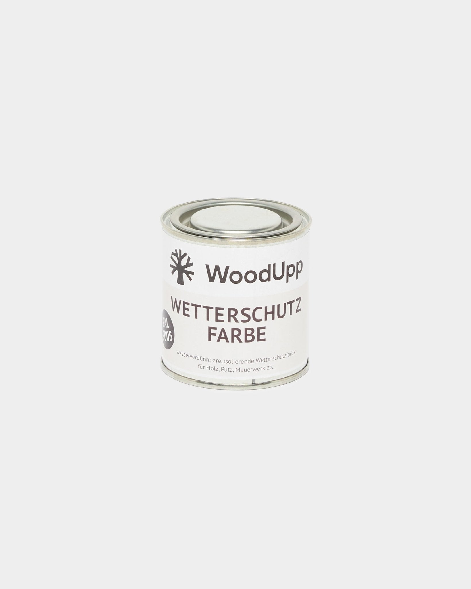 AluWood | Weather Protection Paint / RAL 9005, Jet Black
